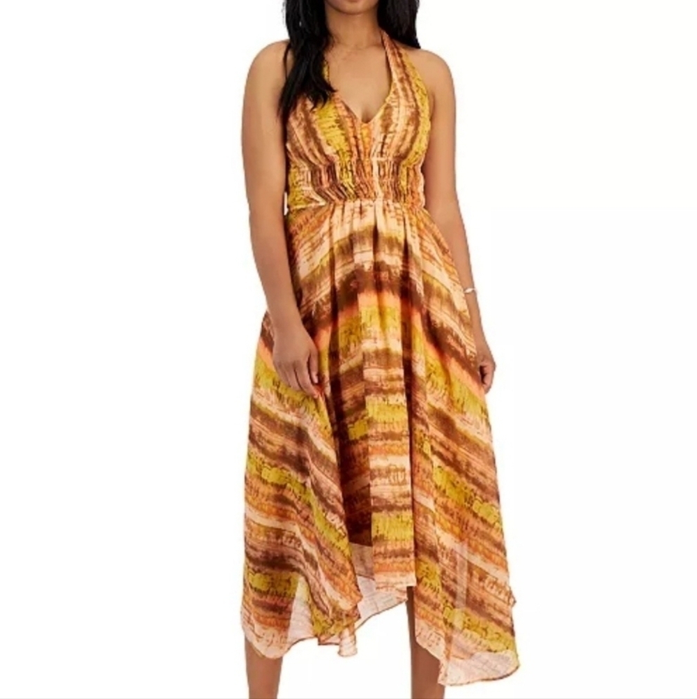 Taylor Women's Serena Waist-Detail Sleeveless A-Line Dress Size 2 NWT